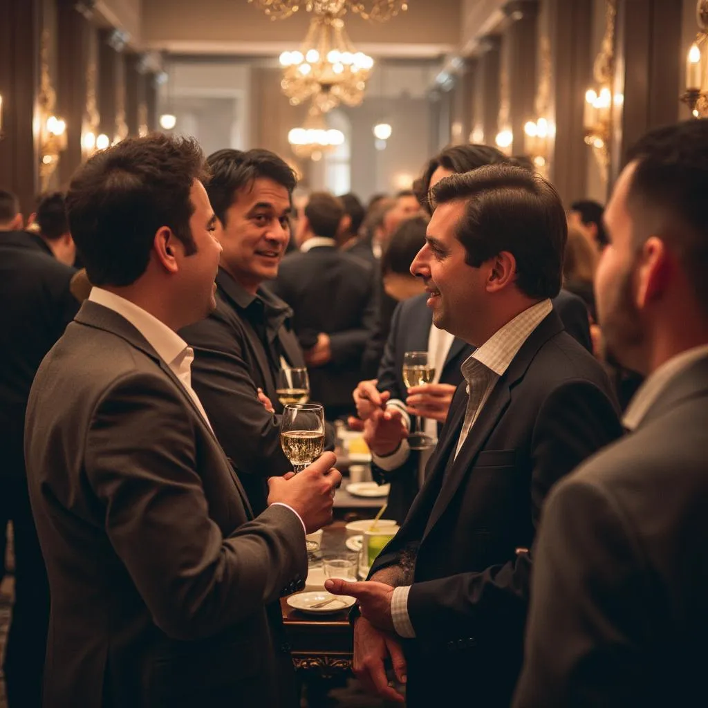Evento de networking para clientes